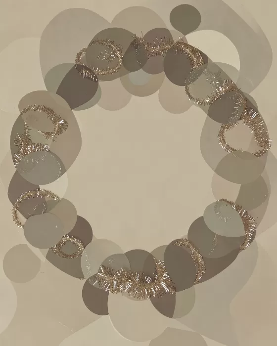 Tinsel Wreath