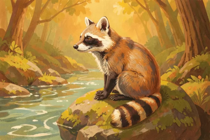 Forest Raccoon