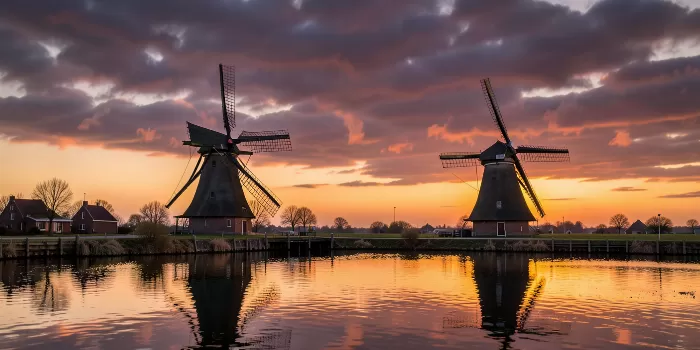 Kinderdijk Sunrise