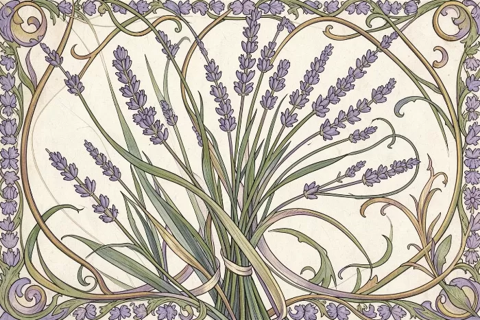 Lavender Ribbon
