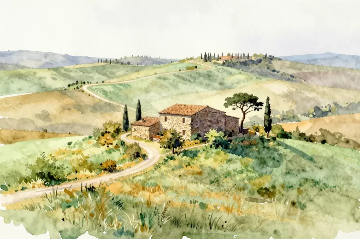 Tuscan Morning