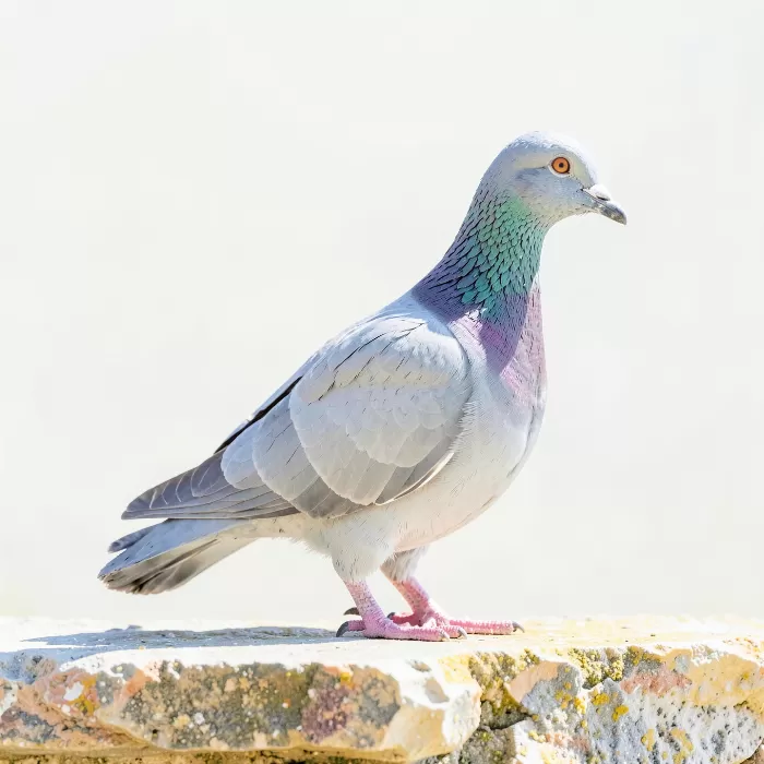 Sunlit Pigeon