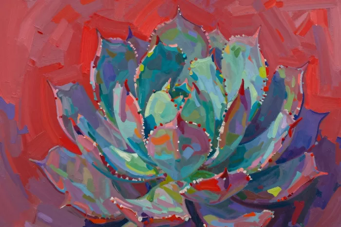 Turquoise Leaves