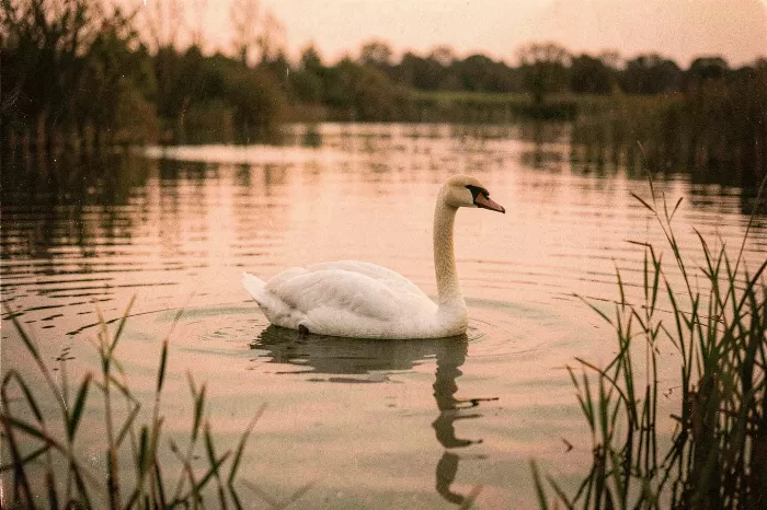 Dusk Swan
