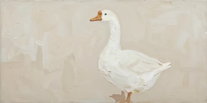 Plaster Goose