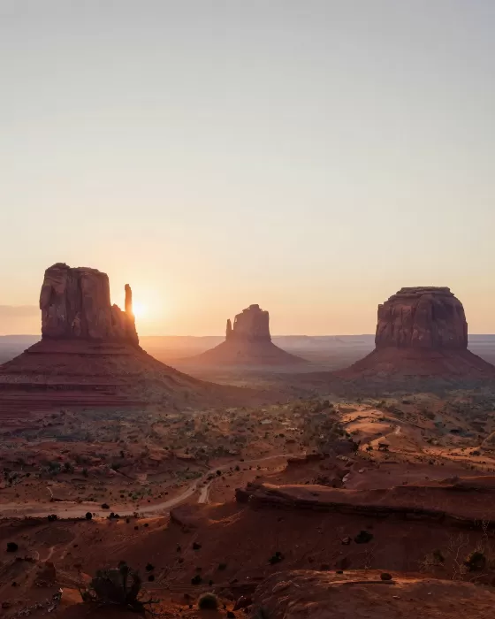 Dawn Monuments