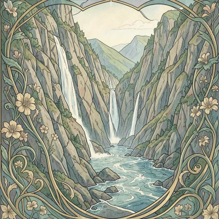 Geirangerfjord Nouveau