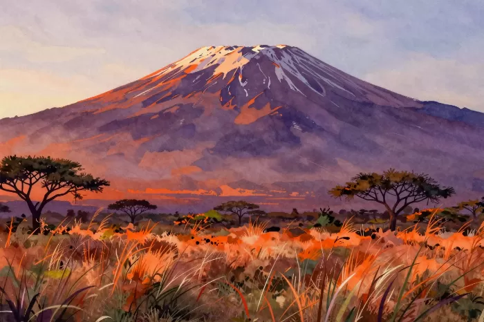 Kilimanjaro Sunset