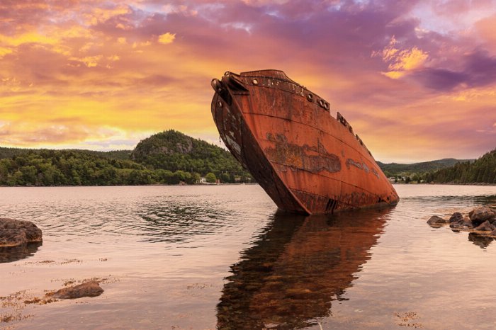 Shipwreck Coast - Newfoundland art print