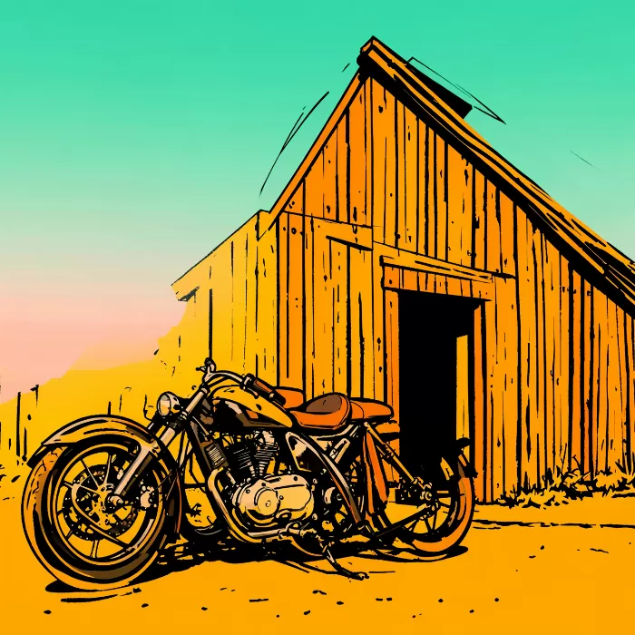 Barn Motorcycle