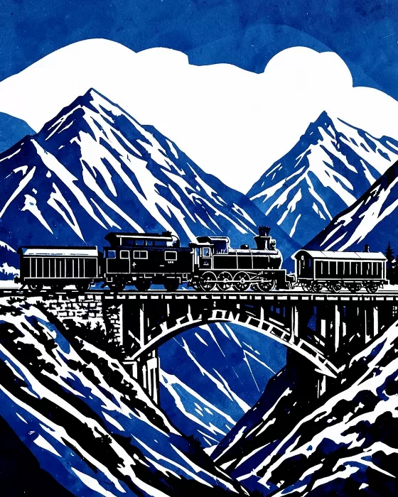 Mountain Locomotive