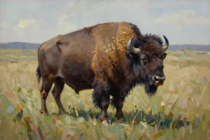 Bison Impasto