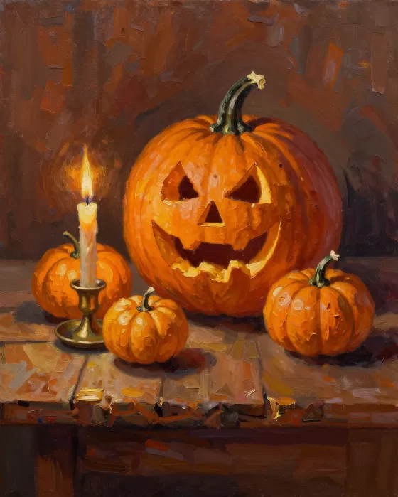 Candlelit Grin