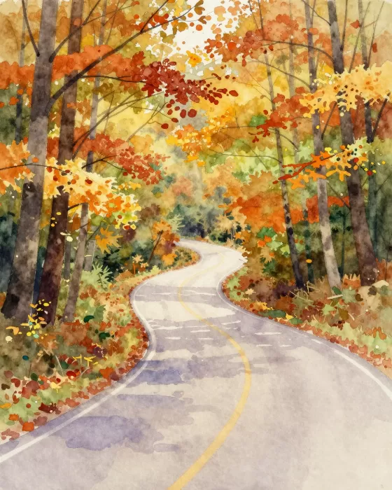 Winding Woods