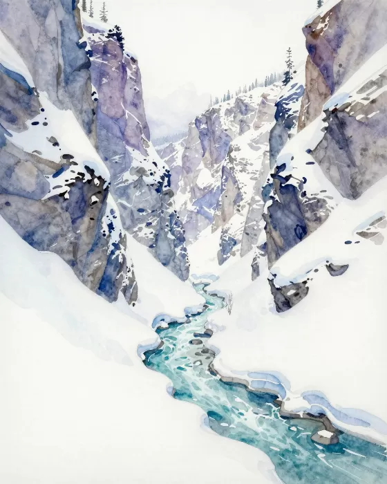 Maligne Ice
