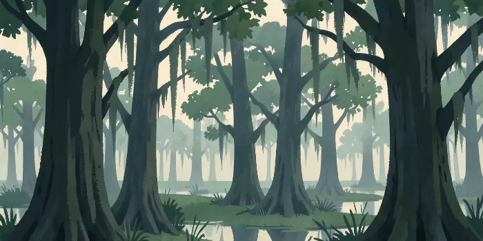 Cypress Stillness