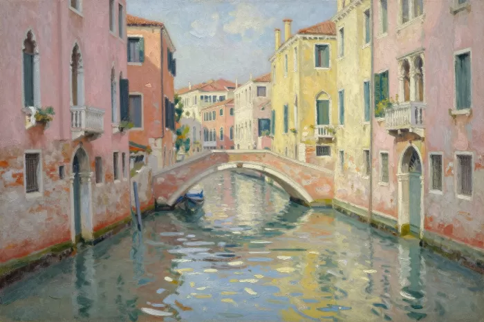 Shimmering Canal
