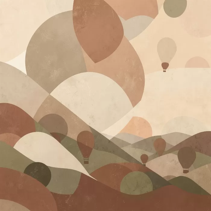 Muted Balloons