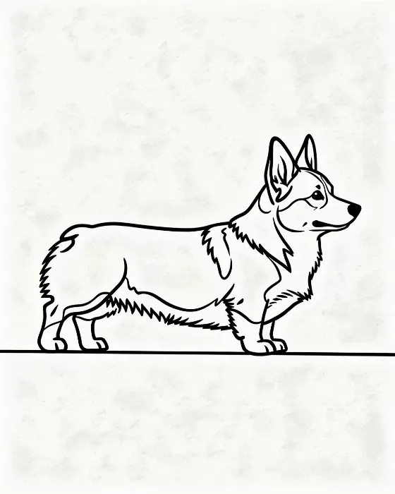 Corgi Contour