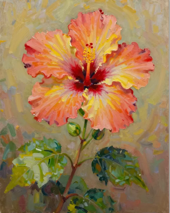 Hibiscus Rising