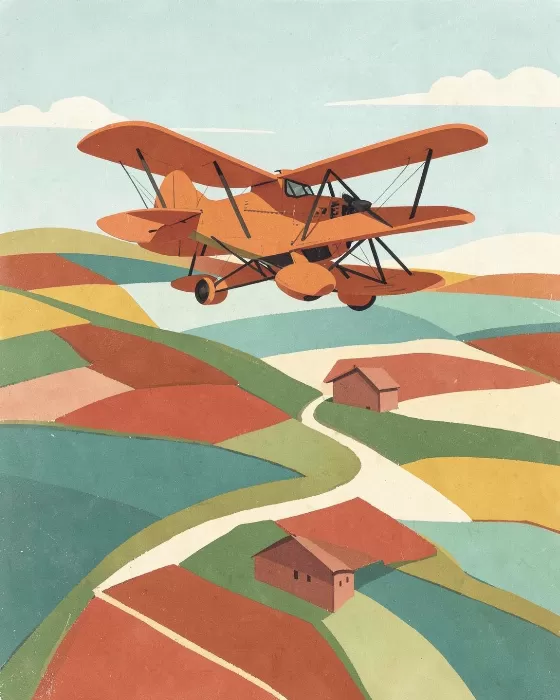 Patchwork Farmland
