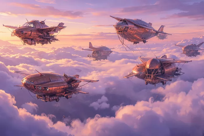 Copper Airships