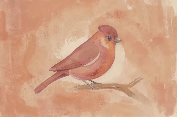 Terracotta Cardinal