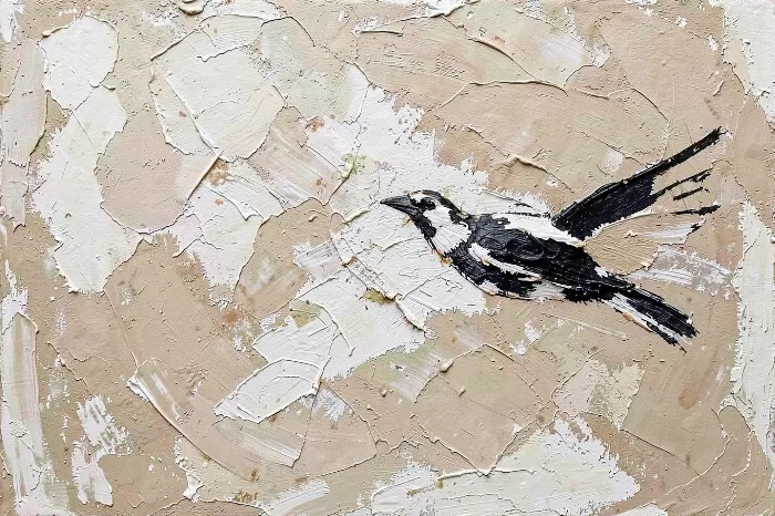 Plaster Magpie