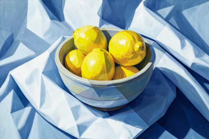 Lemon Cubism