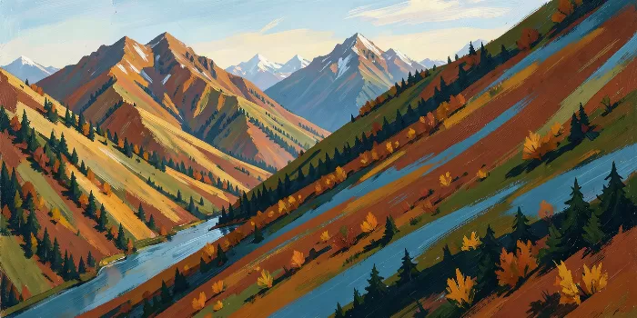 Mountain Strokes