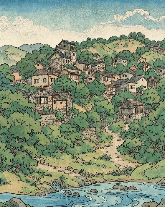 Berat Hillside