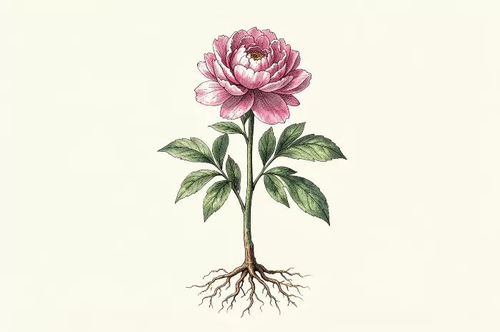 Antique Peony