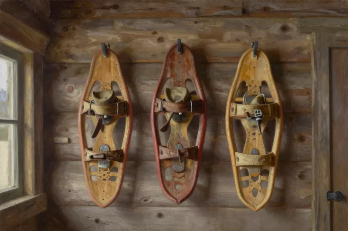 Rustic Snowshoes