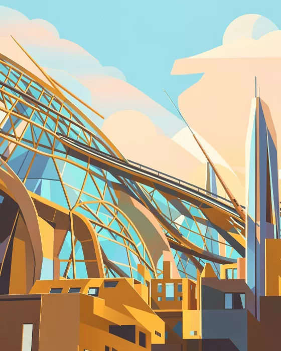 Monorail Dawn
