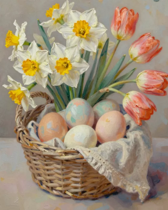 Daffodil Tulips