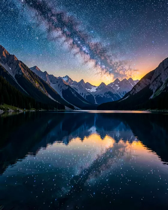 Starlit Mirror