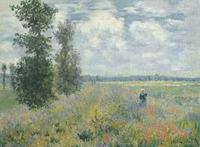 Claude Monet Poppy Fields near Argenteuil 