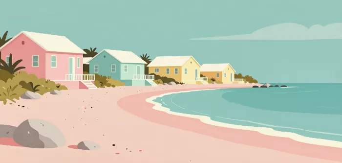 Pink Shoreline