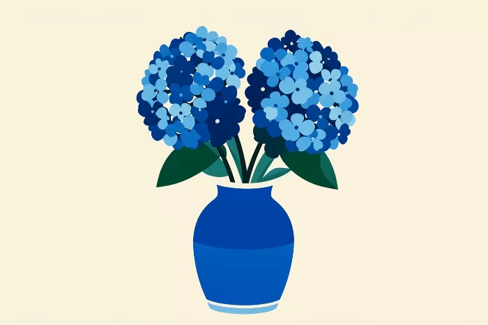 Cobalt Hydrangeas
