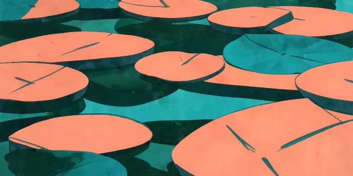 Coral Lilypads