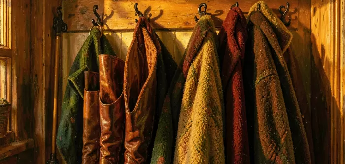 Leather Mantle