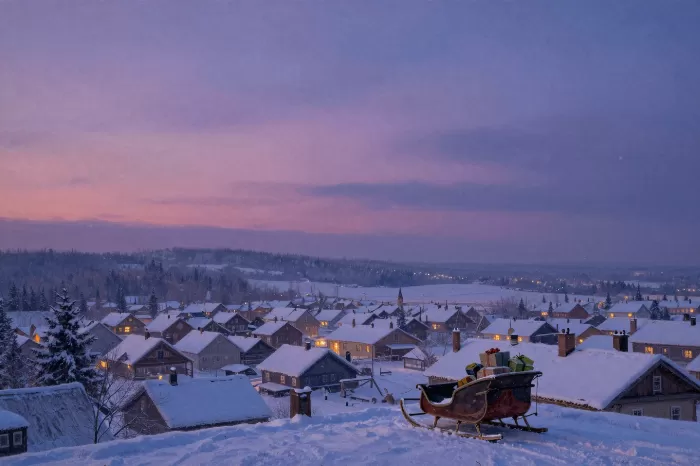 Snowy Sleigh