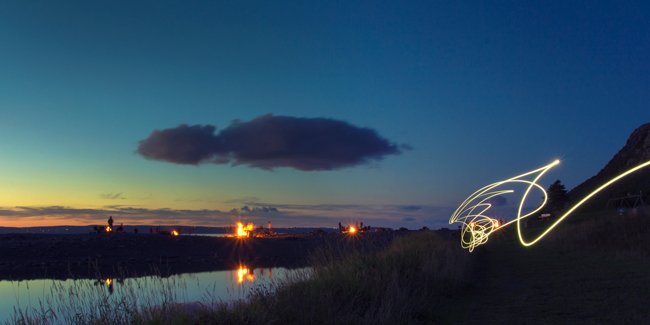 Topsail Beach Spark - Newfoundland art print