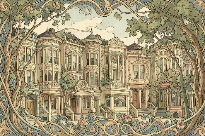 Painted Nouveau