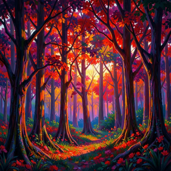 Fiery Canopy