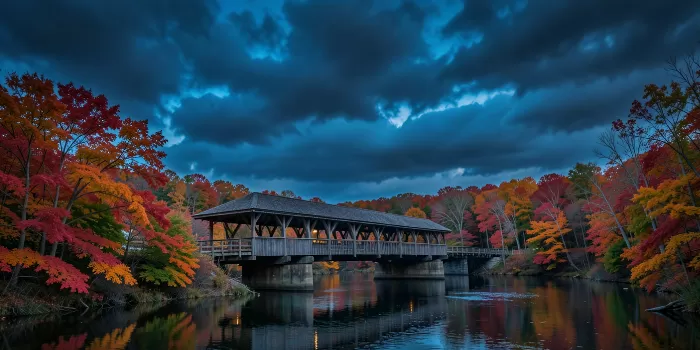 Storm Over Bridge