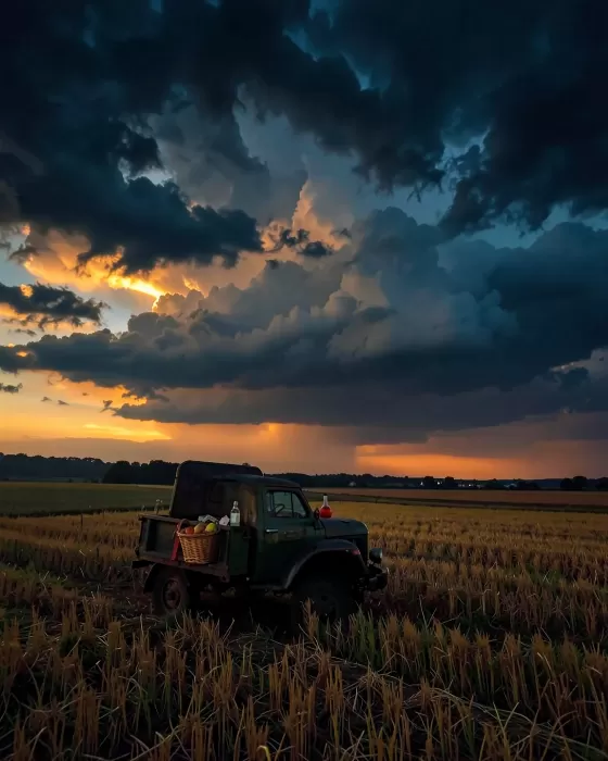 Field Dusk