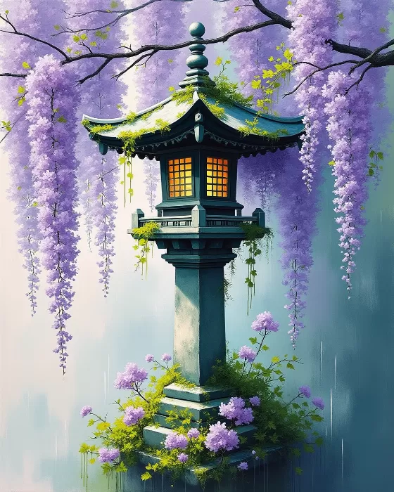 Wisteria Lantern II