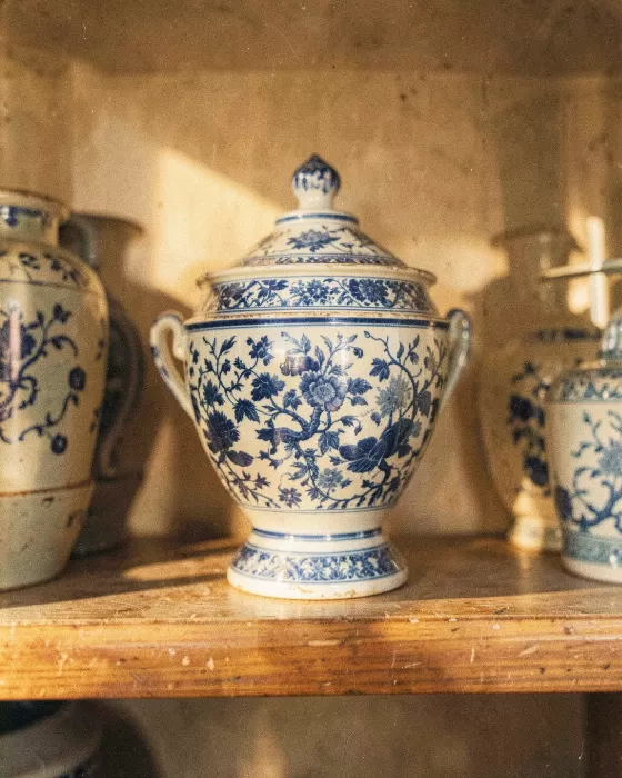 Porcelain Urn
