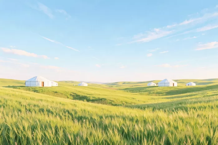 Sunlit Yurts